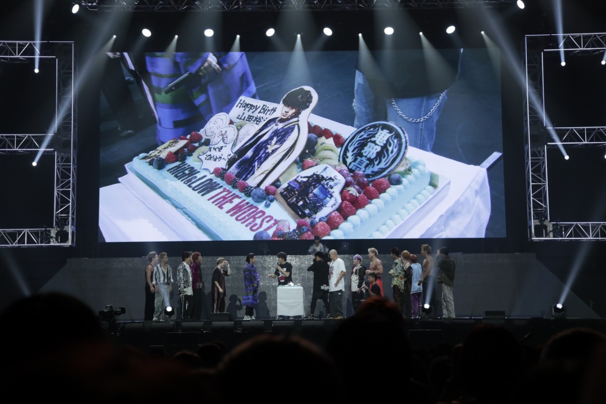 数原龍友、THE RAMPAGEライブに出演　ソロ楽曲披露に会場熱狂