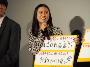 『アイネクライネナハトムジーク』公開記念舞台挨拶に登場した恒松祐里