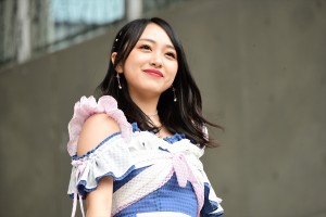 AKB48　56thシングル「サステナブル」発売記念イベントに登場した向井地美音
