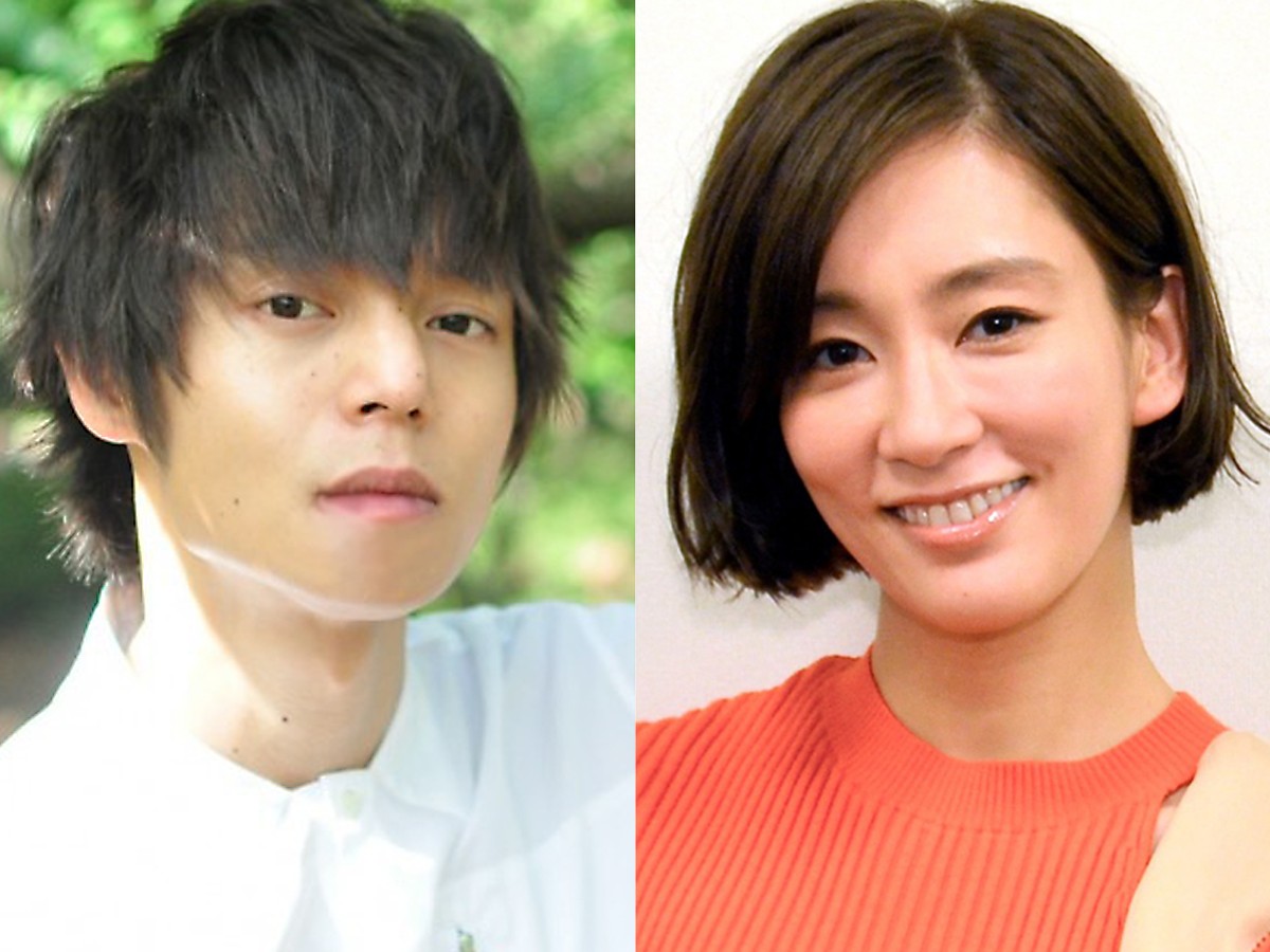 （左から）結婚を発表した窪田正孝＆水川あさみ