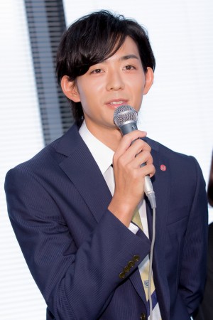 新水曜ドラマ『同期のサクラ』記者会見に登場した竜星涼