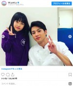 千夏ちゃんと雪次郎 ※「山田裕貴」インスタグラム