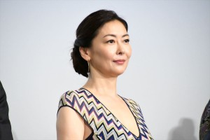 『108～海馬五郎の復讐と冒険～』完成披露試写会に登場した中山美穂