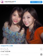 乃木坂46・松村沙友理、白石麻衣 ※『＃乃木坂世界旅　今野さんほっといてよ！』インスタグラム