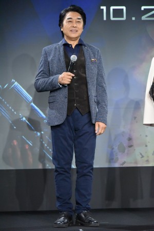 映画『ジェミニマン』公開アフレコイベントに登場した江原正士