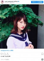 橋本環奈も「ドストライクに好き」 ※「若月佑美」インスタグラム