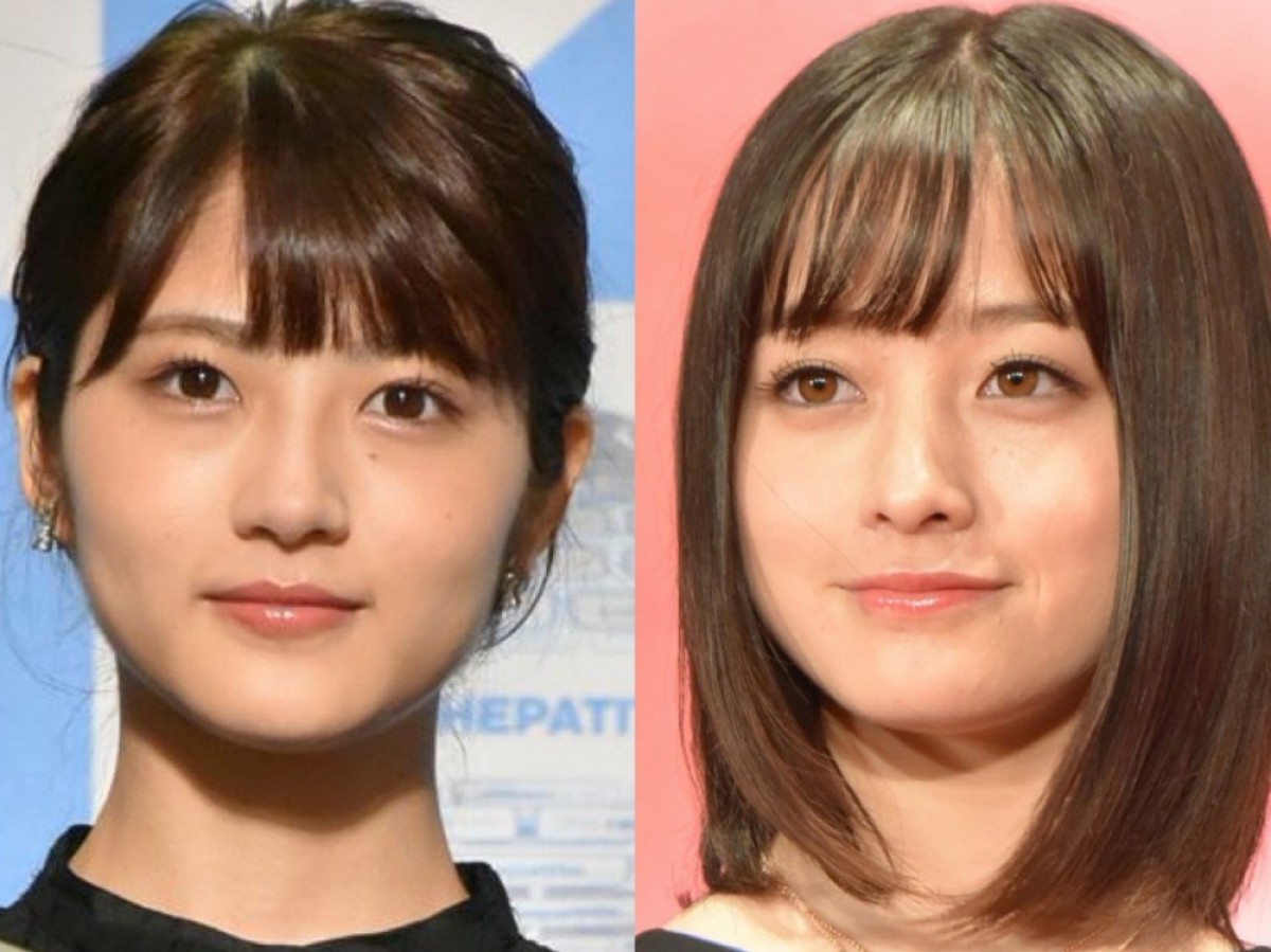 (左から)若月佑美、橋本環奈