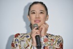 蒼井優、映画『宮本から君へ』公開記念舞台挨拶に登場