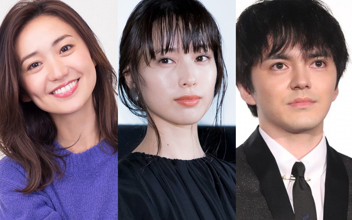 NHK朝ドラ『スカーレット』に出演する(左から)大島優子、戸田恵梨香、林遣都