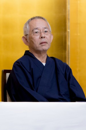 新作歌舞伎『風の谷のナウシカ』製作発表記者会見・囲み取材に登場した鈴木敏夫プロデューサー