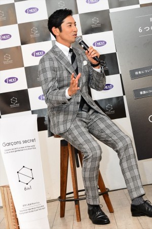 「Garcons secret」新商品発表記念トークショー＆体験会に登場した肥野竜也