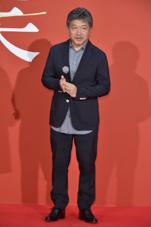 映画『真実』ジャパンプレミアに登場した是枝裕和監督