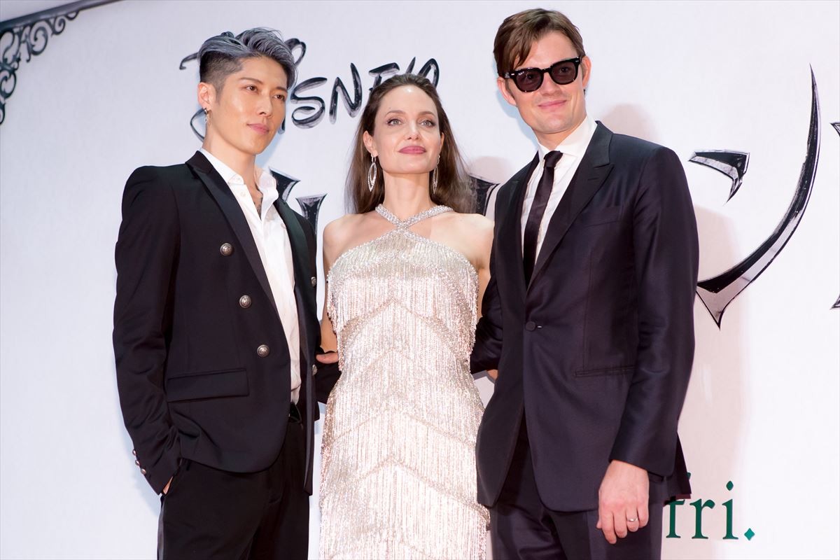 アンジェリーナ・ジョリーが来日！ 長男＆長女もレッドカーペットに登場