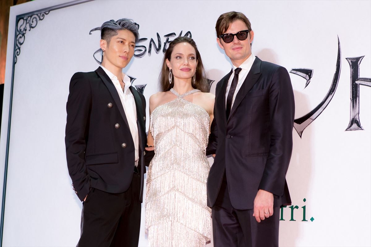 アンジェリーナ・ジョリーが来日！ 長男＆長女もレッドカーペットに登場