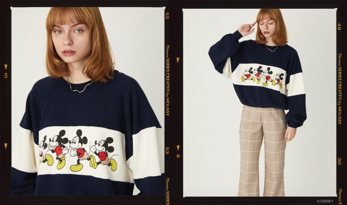 「MOUSSY」×「ディズニー」に冬の新作！　80s＆90sなミッキーマウスがキュート