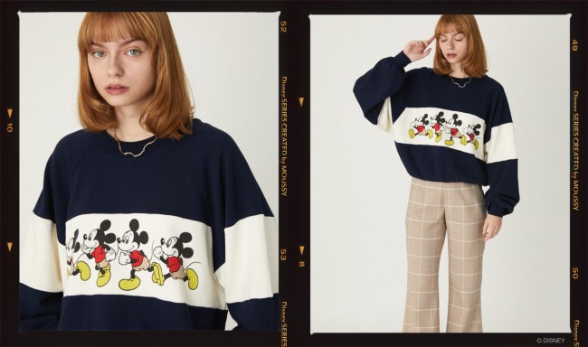 「MOUSSY」×「ディズニー」に冬の新作！　80s＆90sなミッキーマウスがキュート