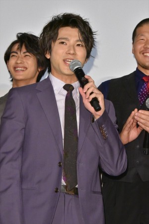 『HiGH＆LOW THE WORST』初日舞台挨拶に登場した山田裕貴