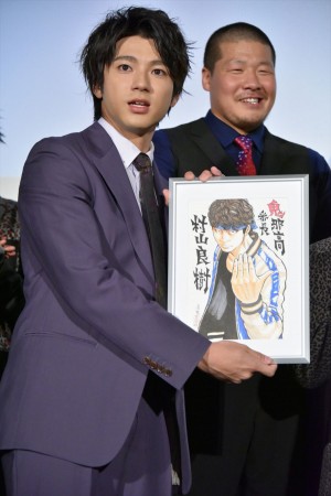 『HiGH＆LOW THE WORST』初日舞台挨拶に登場した山田裕貴