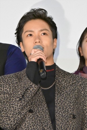 『HiGH＆LOW THE WORST』初日舞台挨拶に登場した川村壱馬