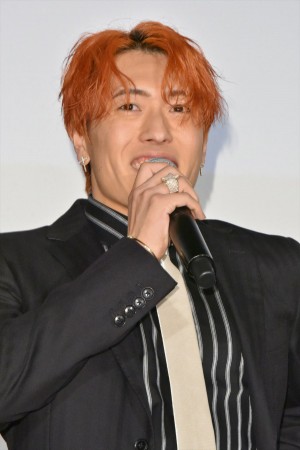 『HiGH＆LOW THE WORST』初日舞台挨拶に登場した中務裕太