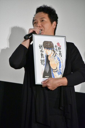 『HiGH＆LOW THE WORST』初日舞台挨拶に登場したやべきょうすけ