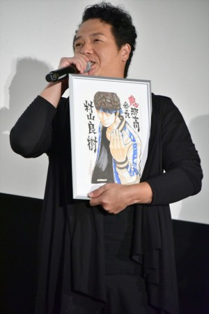 『HiGH＆LOW THE WORST』初日舞台挨拶に登場したやべきょうすけ