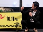 本物のワニが登場した、映画『クロール ―凶暴領域―』トークショー付試写会の様子