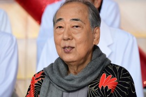 『ドクターX～外科医・大門未知子～』制作発表記者会見に登場した岸部一徳