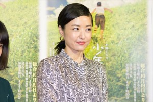 土曜ドラマ『少年寅次郎』試写会に登場した井上真央