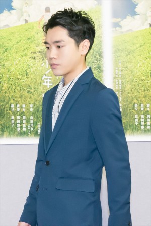 土曜ドラマ『少年寅次郎』試写会に登場した泉澤祐希