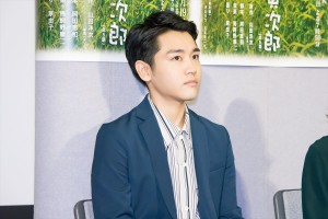 土曜ドラマ『少年寅次郎』試写会に登場した泉澤祐希