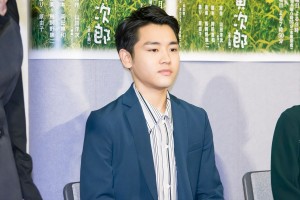 土曜ドラマ『少年寅次郎』試写会に登場した泉澤祐希