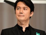 『マチネの終わりに』完成披露試写会に登場した福山雅治