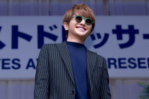 「第32回 日本 メガネ ベスト ドレッサー賞」表彰式・記者会見に出席した西島隆弘