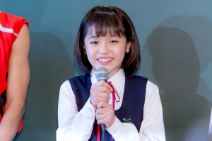 ドラマ『おいしい給食』記者会見に登場した豊嶋花