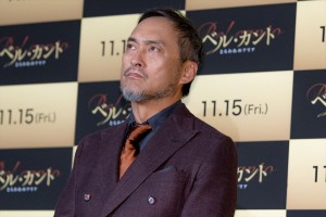 『ベル・カント とらわれのアリア』舞台挨拶付きジャパンプレミアに登場した渡辺謙