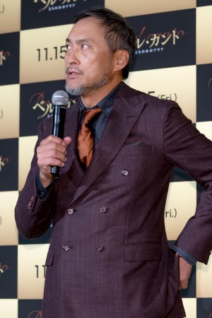 『ベル・カント とらわれのアリア』舞台挨拶付きジャパンプレミアに登場した渡辺謙