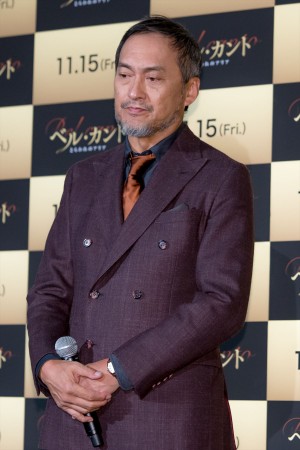 『ベル・カント とらわれのアリア』舞台挨拶付きジャパンプレミアに登場した渡辺謙