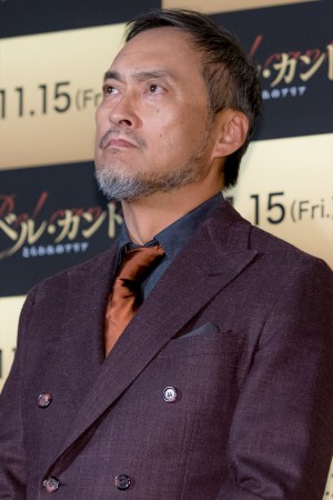 『ベル・カント とらわれのアリア』舞台挨拶付きジャパンプレミアに登場した渡辺謙