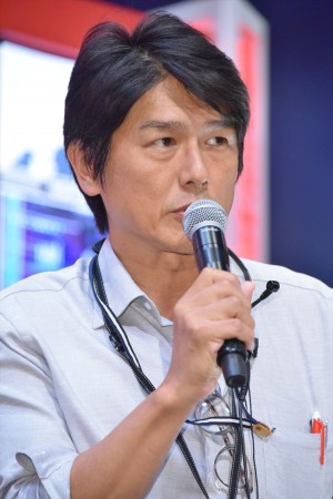 『パラレル東京』スタジオ取材会に登場した高橋克典