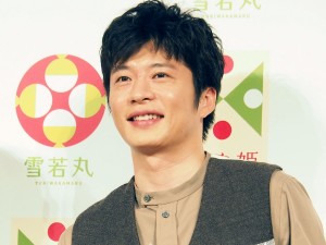 山形のお米『雪若丸』新CM発表会に登場した田中圭