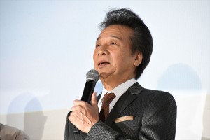 映画『最高の人生の見つけ方』公開初日舞台挨拶に登場した前川清