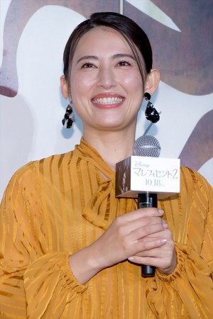 映画『マレフィセント2』吹替版ハロウィーン試写会に出席した福田彩乃