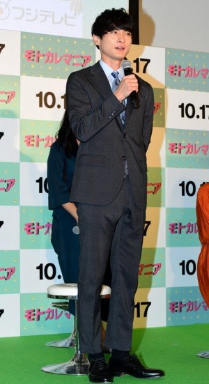 木曜劇場『モトカレマニア』制作発表に登場した高良健吾