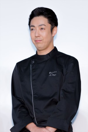 日曜劇場『グランメゾン東京』制作発表会見に登場した尾上菊之助