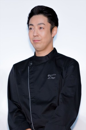 日曜劇場『グランメゾン東京』制作発表会見に登場した尾上菊之助