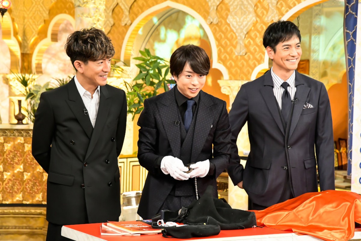 木村拓哉＆櫻井翔、今夜バラエティ初共演！ 緊張しながらカバンの中身を徹底調査