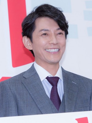 ドラマBiz『ハル ～総合商社の女～』記者発表会に登場した藤木直人