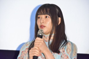 映画『殺さない彼と死なない彼女』完成披露上映会に登場した桜井日奈子