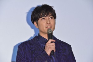 映画『殺さない彼と死なない彼女』完成披露上映会に登場した間宮祥太朗